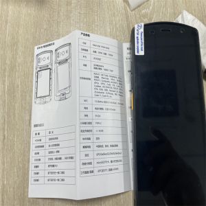 Luxurious Handheld PDA Barcode Scanner Bank Economical Industrial Use Screen