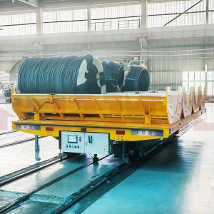 Buy cheap 1-1000Tons Automatic Rail Transfer Cart Coil Material Transfer Trolley from wholesalers