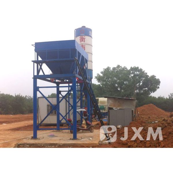 Quality Frequency Control Soil Batch Mixer Reasonable Structure 1 Year Warranty for sale