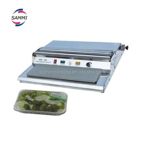 Buy cheap HW-450 Food Tray Wrap Machine Fpr Vegetablem, Fruit Packing from wholesalers