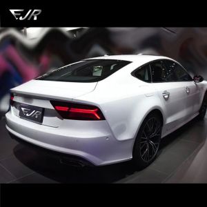 12V Audi A7 Taillight Assemblies Modified With LED Water Steering Rear Tail Lamp