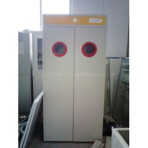 Buy cheap Practical Ventilated Gas Cylinder Cabinet Rustproof With Alarm System from wholesalers