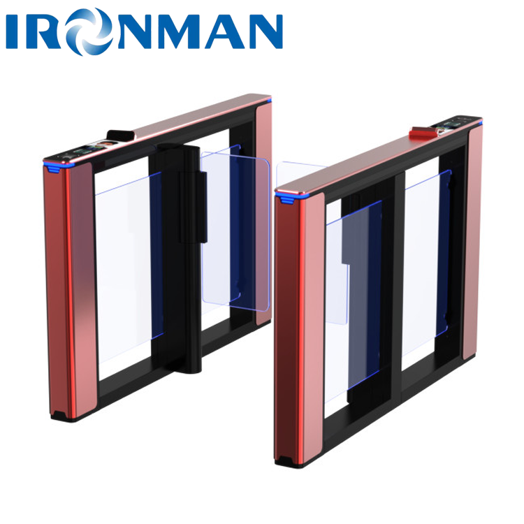 Buy cheap Supermarket Face Recognition IM.LB01 NFC Speed Gate Turnstile with 8 Pairs of Infrared Detection Sensor and ≤1200mm Channel Width from wholesalers