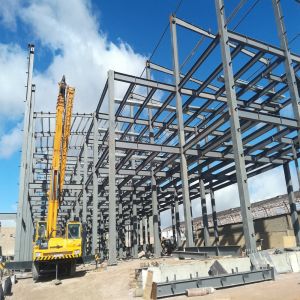 Buy cheap Q235B Q355B Steel Hangar with H-Shape Beam and 200km/h Wind Resistance from wholesalers