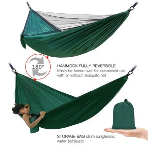 Buy cheap OEM Logo L260cm Portable Camping Hammock for Garden from wholesalers