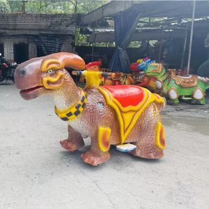 Buy cheap Animatronic Dinosaur Theme Park Rides Snowproof Shape Customized from wholesalers