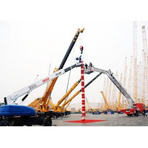 Buy cheap GKS22 22m Self propelled straight Arm Aerial Work Platform from wholesalers