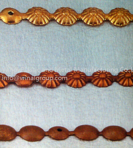 Buy cheap home decoration bubble nail,ancient chrysanthemum strip,iron,plating as per request. from wholesalers