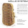 Buy cheap Tactical Hydration Pack Nylon, Molle Hydration Carrier Bag Water Reservoir Bag for Tactical Backpack Plate Carrier from wholesalers