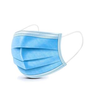 Buy cheap Disposable Non Woven Face Mask With Elastic Ear Loop Three Layer Folding from wholesalers