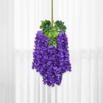 Buy cheap Outdoor Artificial Flower Vine Plastic Orchid Vine Hanging Flower from wholesalers
