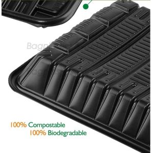 Buy cheap PLA plate best selling prodcts, biodegradable PLA dinner plate for restaurant use, pla food box for meat from wholesalers