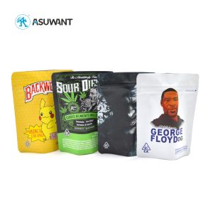 Buy cheap Resealable Smell Proof Mylar Bag Pre Roll Cookie Weed Packaging from wholesalers