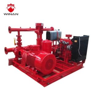 Buy cheap Closed Impeller 740r/min 1500CMB/H Fire Fighting Pump 500M from wholesalers
