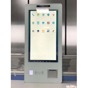 Buy cheap HMI 24 Inch Self Service Payment Kiosk Touch Panel PC With Camera RFID IC Reader QR Scanner from wholesalers