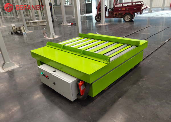 Quality Four Wheels Electric Transfer Cart For Light Industry 1 - 300T Load Capacity for sale