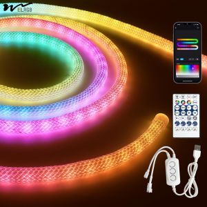 Buy cheap 9.8ft Neon Light with USB RGB Smart IC IP65 Waterproof 50LED/M App Controllable from wholesalers