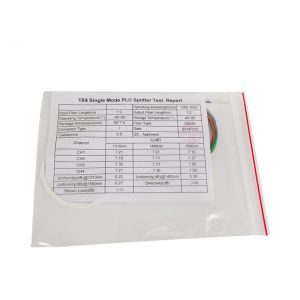 1x4 Plc Splitter Mini Type Optical Fiber Plc Splitter Without Connector