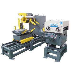Buy cheap Pneumatic Punching Decoiling And Straightening Machine With Power Press Machines from wholesalers