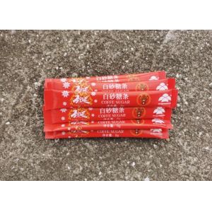 Buy cheap 5g One time Use White Sugar Packets With Custom Packaging from wholesalers