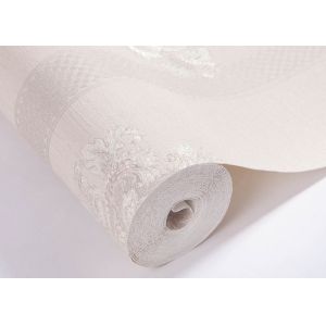 Buy cheap Removable embossed PVC European Style Wallpaper With Leaf Pattern from wholesalers