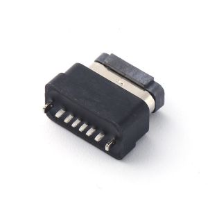 Buy cheap USB-20C-F-06CF01 USB Type C SMD THT female connector fast chargers sure face mount vertical SMT type from wholesalers