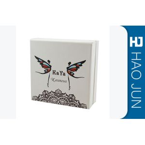 High End Handmade Cosmetic Paper Boxes For Bottles With White EVA Form