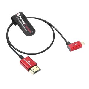 Buy cheap Alvin's Cables 8K 2.1 Ultra-Thin Left Angle Micro HDMI to HDMI Cable for Atomos Ninja V, 8K@60Hz 4K@120Hz High-Speed HDMI Cable for Sony A7RIII A7II from wholesalers