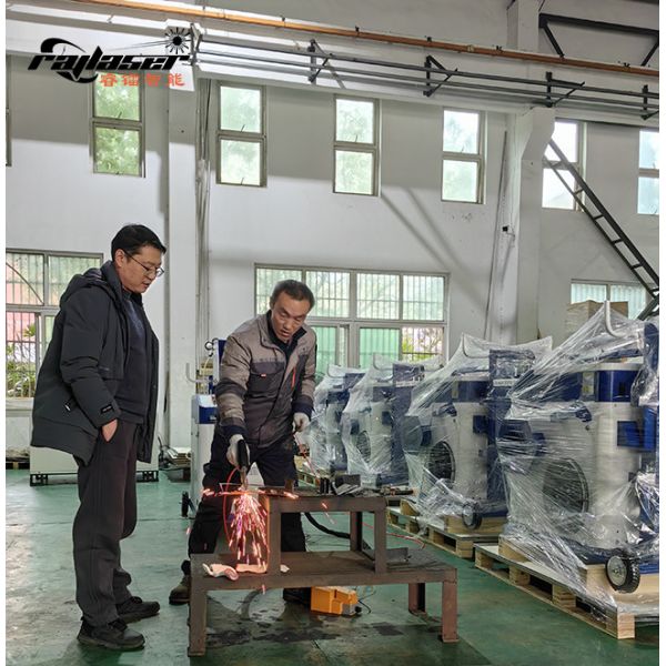 Buy cheap Laser Welding Cleaning Cutting 3 In 1 Machine Trolley Style Fiber from wholesalers