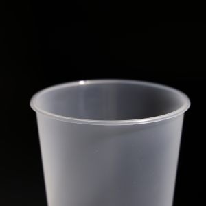 Buy cheap BPA Free Plastic Round PP Cup With Customizable Logo And Lid For Juice Or Boba Tea from wholesalers