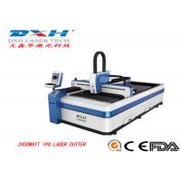 China 2000 Watt  Fiber Optical Laser Metal Cutting Equipment , Laser Profile Cutting Machine for sale