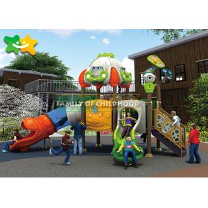 Mixed Color Child Kids Plastic Slide Smooth Surface Stainless Steel Foot Plate