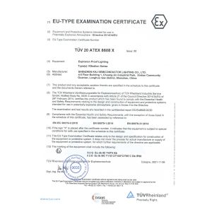 Shenzhen KHJ Semiconductor Lighting Co., Ltd Certifications