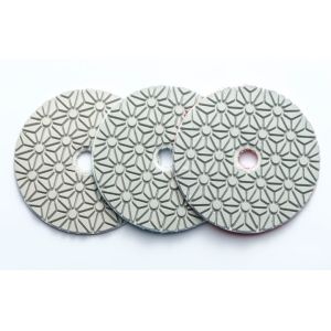 3 Step Polishing Pads for Wet Polishing Granite Marble Tile Slab Resin and