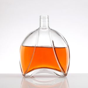 Buy cheap Customized Custom Make 200ml Transparent Glass Whisky Bottle for Vodka Perfume from wholesalers