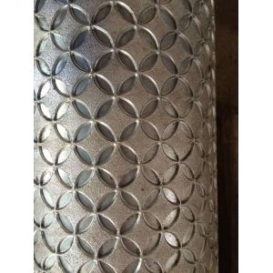 Anti - Corrosive Embossed Roller For Wall Paper / Plastic / Sheet , Leather