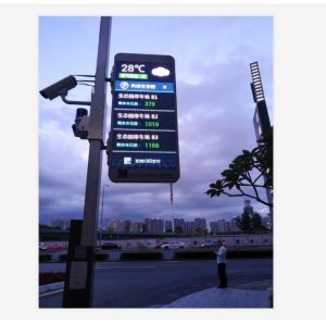 Buy cheap Pole Standing P6 P8 SMD3535 650W Street LED Screen from wholesalers