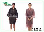 Buy cheap Breathable Disposable Kimono Robe Nonwoven Sauna Gown / Bathrobe Beauty Center Using from wholesalers