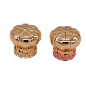 Buy cheap Screw Cap Electroplate Zamac Metal Fea15 Perfume Bottle Cap from wholesalers