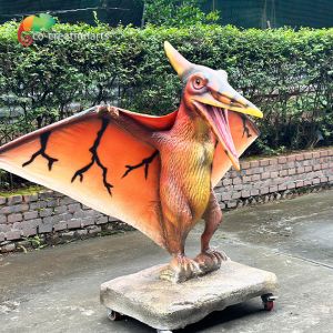 Animatronic Pterosaur Simulation Animatronic Dinosaur For Them Park Attraction
