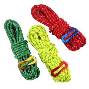 China High Strength Reflective Tent Rope Tent Guy Cord  4m/Roll 50ft With Tensioner on sale