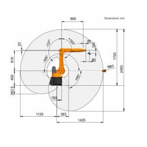 Buy cheap Robot Arm Kuka KR 6 With Robot Control Software High Speed And High Reliability from wholesalers