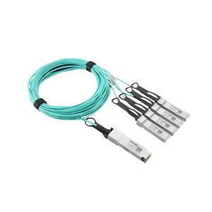 Buy cheap 40GBASE QSFP+ To 4xSFP+ Fan Out AOC 10.3125Gb/S from wholesalers