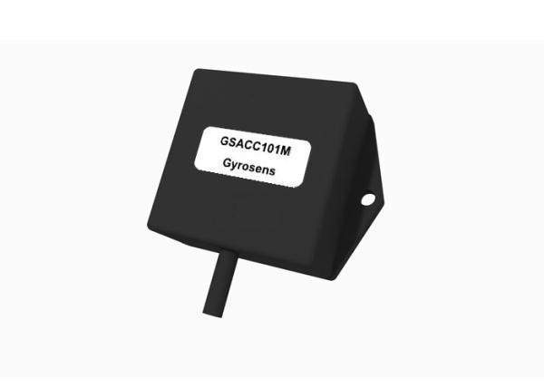 GSACC101M MEMS Accelerometer with ±1 g Range ≥50 Hz Bandwidth and 1000±30 mV/g