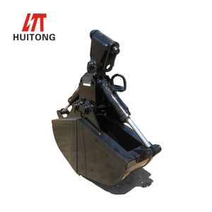 China ISO9001 Grab Shell Clamshell Bucket For Excavator Loader on sale