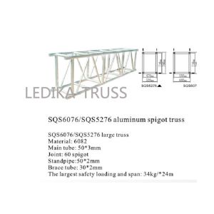 Buy cheap High Load Capacity Stage Roof Truss System For Lighting And Audio Equipment from wholesalers
