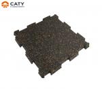 Buy cheap Recycled Rubber Jigsaw Floor Tiles Anti Skid , Rectangle Rubber Puzzle Floor Mats from wholesalers