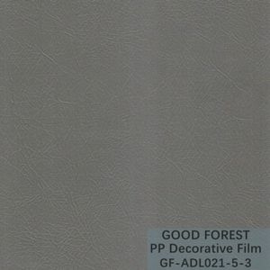 Buy cheap Decorative Black Polypropylene Film Degradable Naural Dermatoglyph from wholesalers