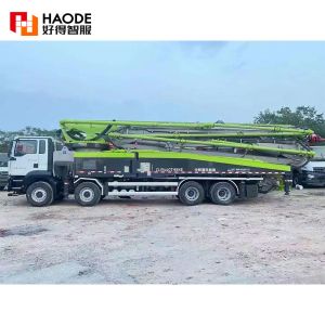 Buy cheap 2021 Years Zoomlion Scania 63m (5 axle) Used Concrete Pump Truck 58m Horizontal Delivery Distance from wholesalers
