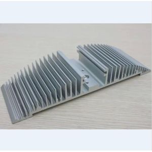 Buy cheap Good quality silver anodized extruded led aluminum heat sink from wholesalers